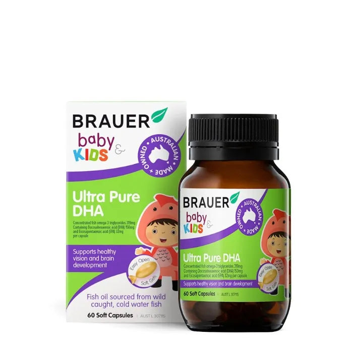 Brauer Brauer Baby & Kids Ultra Pure DHA 60sc