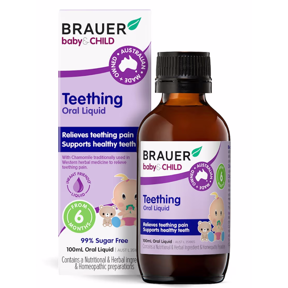 Brauer Baby & Child Teething Liquid 100ml