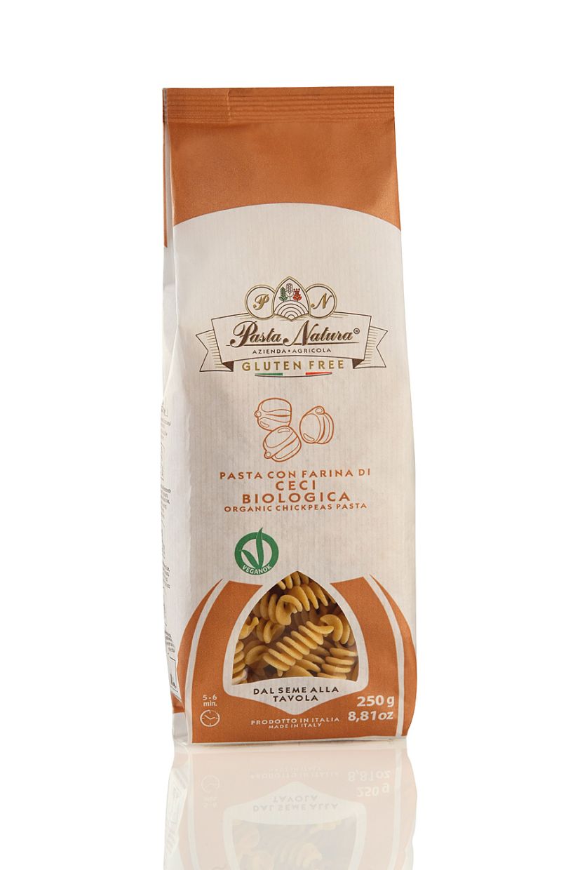 Pasta Natura Chickpea Fusilli 250g pack