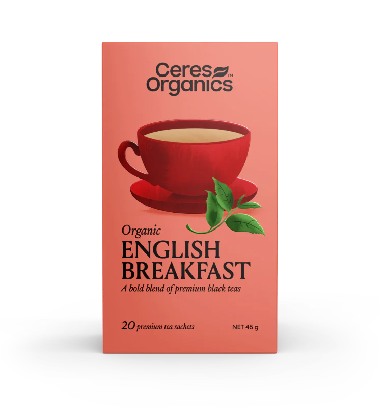 Ceres Organic English Breakfast Tea 20tb