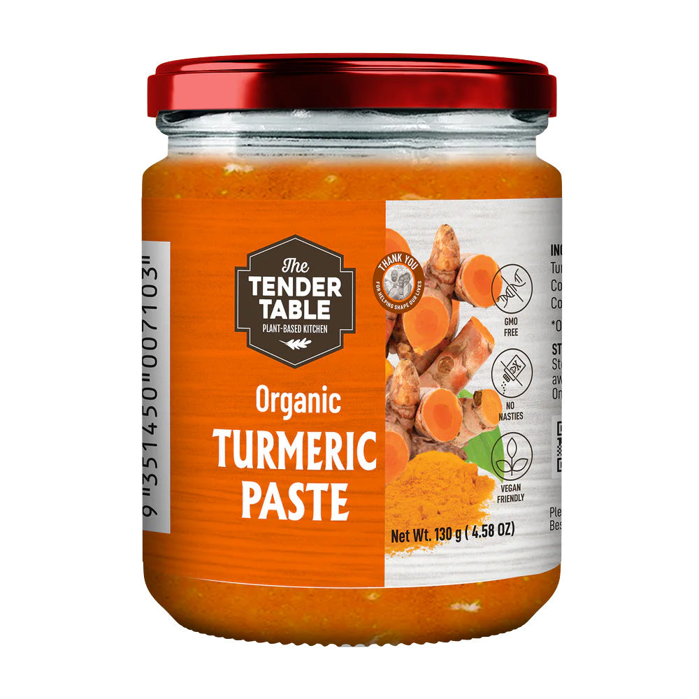 The Tender Table Organic Turmeric Paste 130g