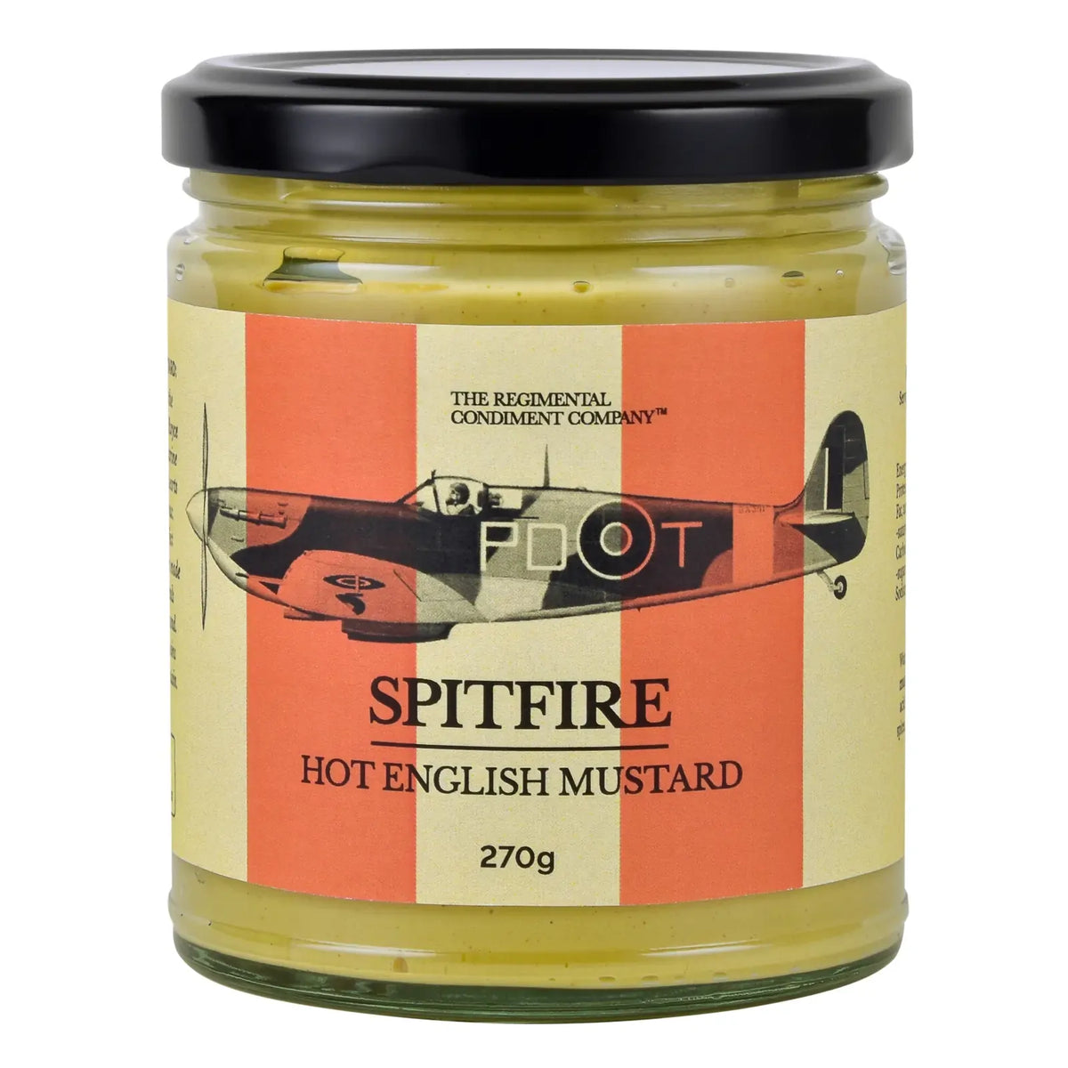 The Regimental Condiment Company Spitfire Hot English Mustard 270g