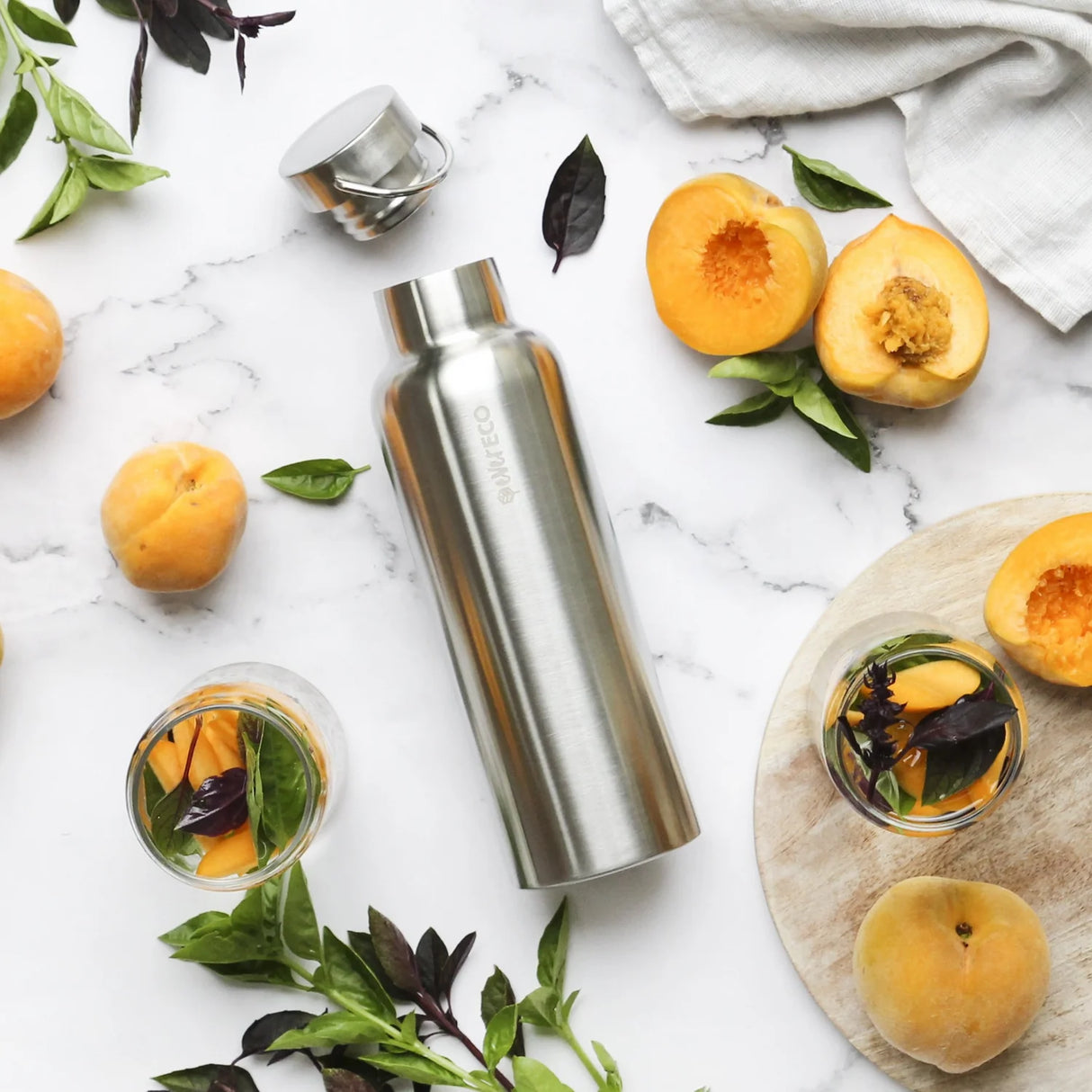 Ever Eco Insulated Drink Bottle Brushed Stainless 750ml