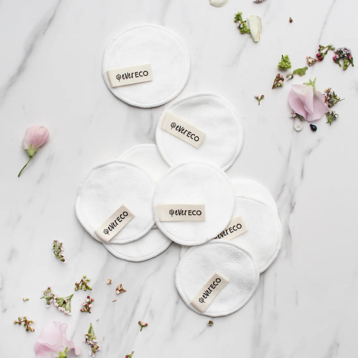 Ever Eco Reusable Bamboo Facial Pads 10 Pack