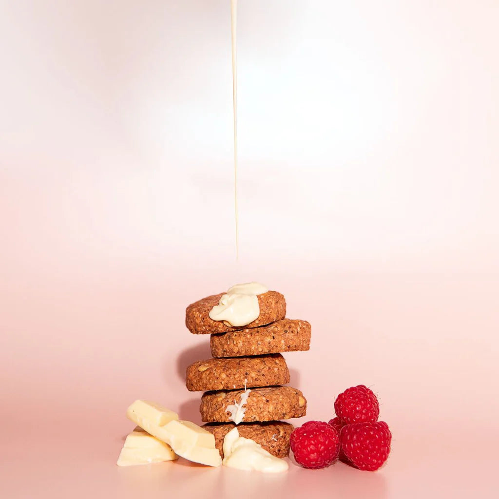 Franjo's Raspberry & White Choc Mama Biscuits 252g