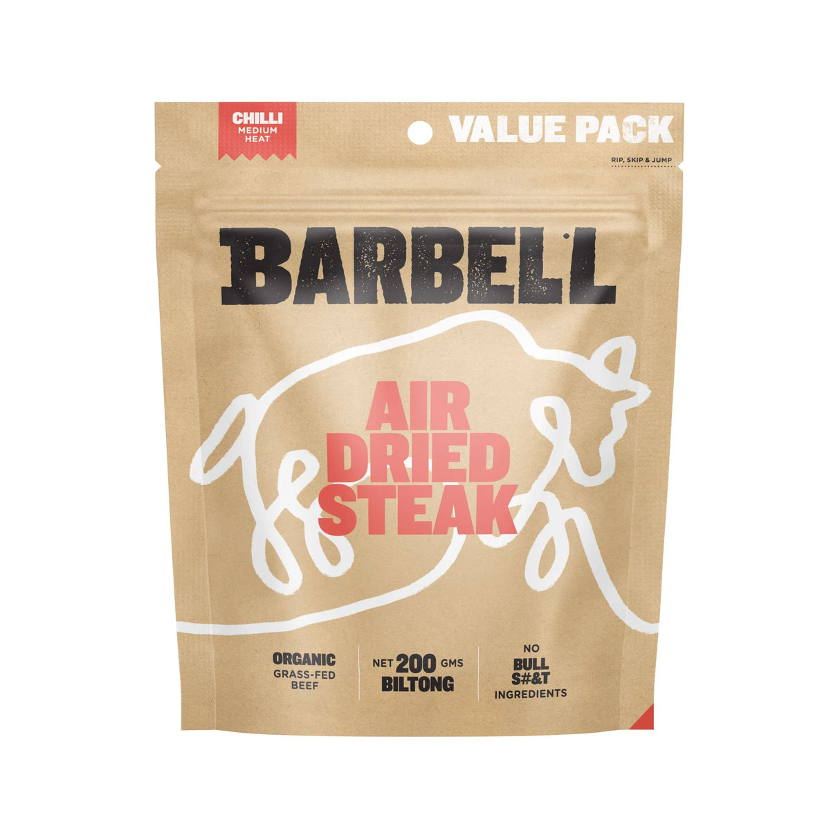 Barbell Biltong Chilli 200g
