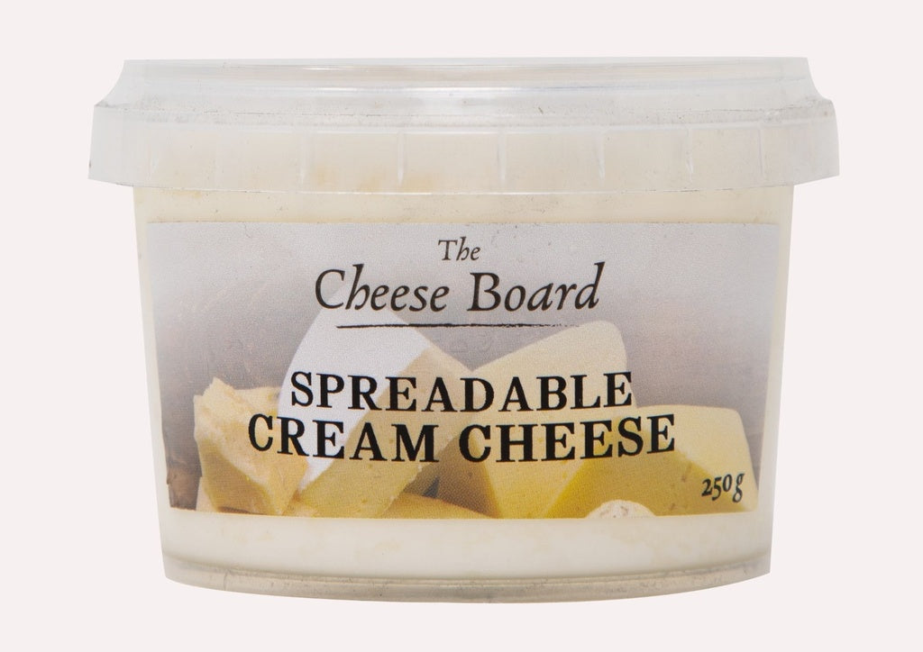 The Cheese Board Spreadable Cream Cheese 250g tub
