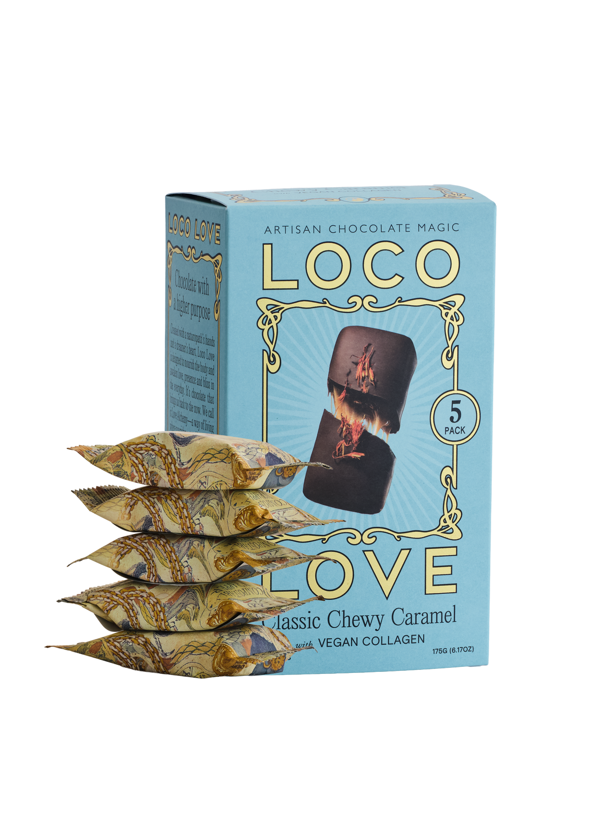 Loco Love 5Pk Classic Chewy Caramel 175g
