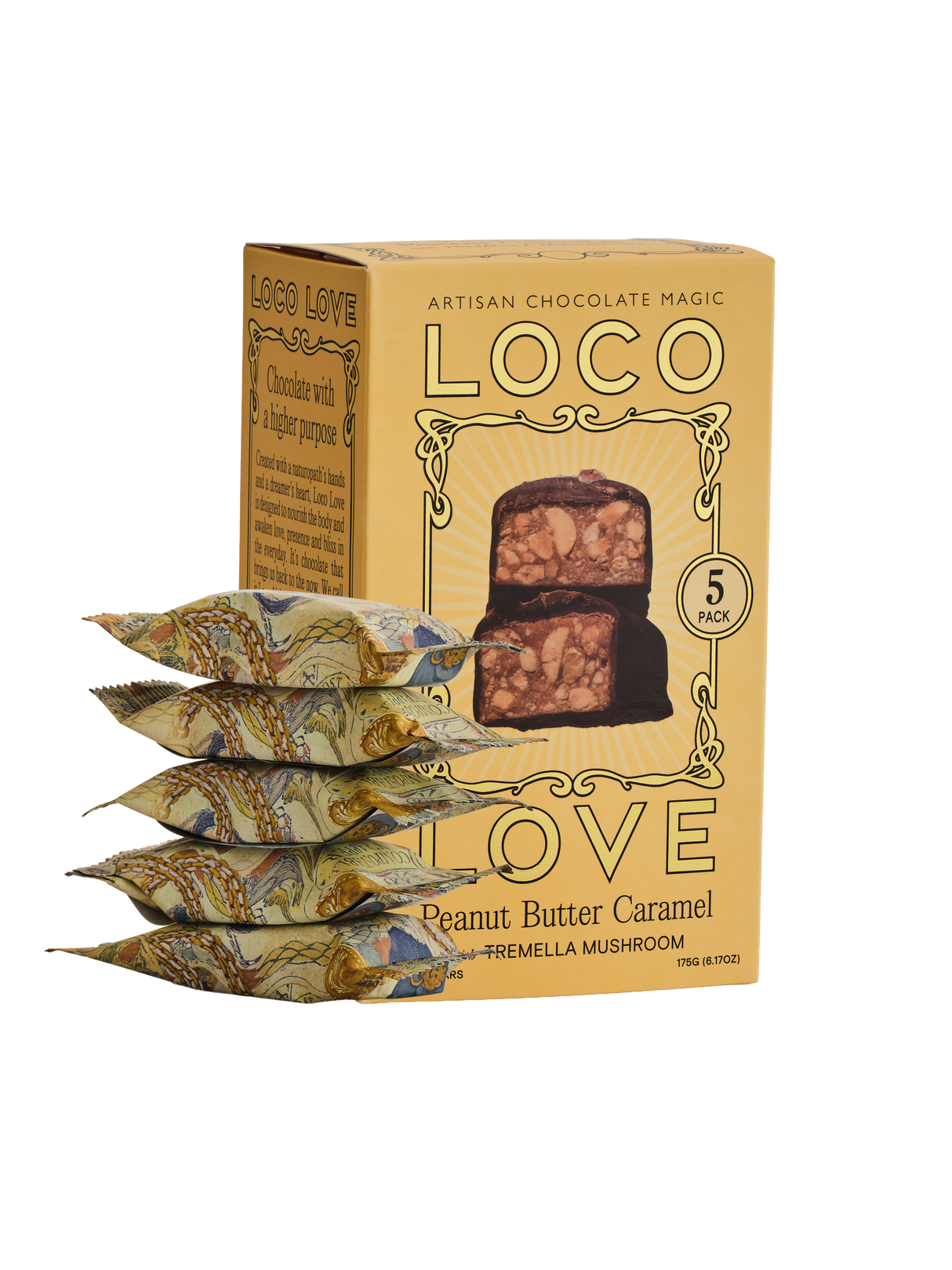 Loco Love Peanut Butter Caramel 5pk 175g