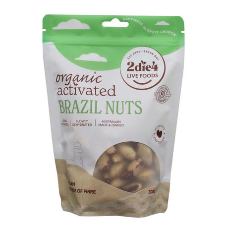 2die4 Live Foods Activated Brazil Nuts 300g