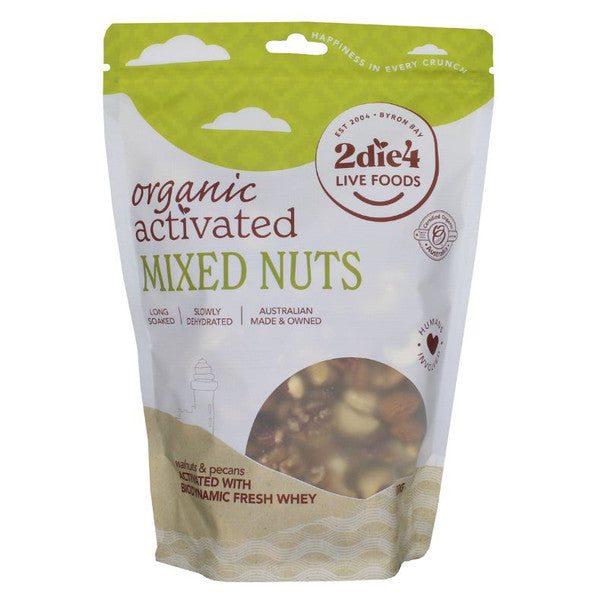 2die4 Live Foods Activated Mixed Nuts 600g