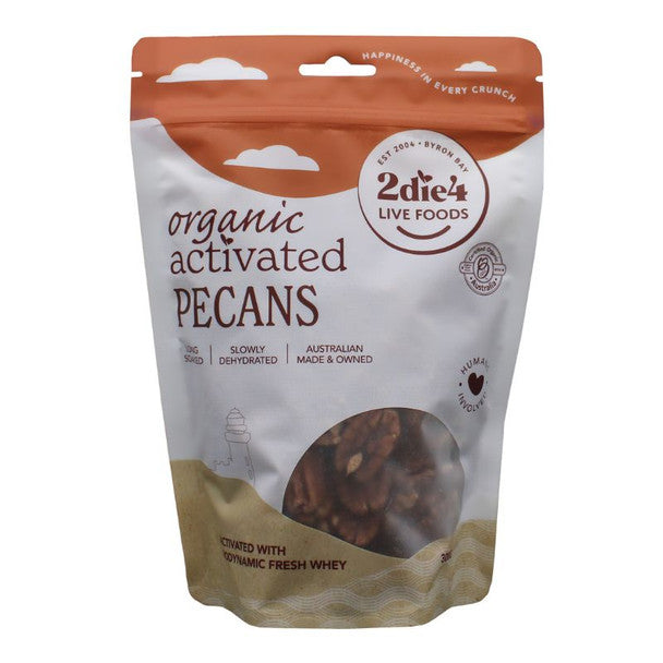 2die4 Live Foods Activated Pecan 300g