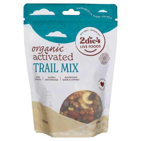 2die4 Live Foods Activated Trail Mix 250g