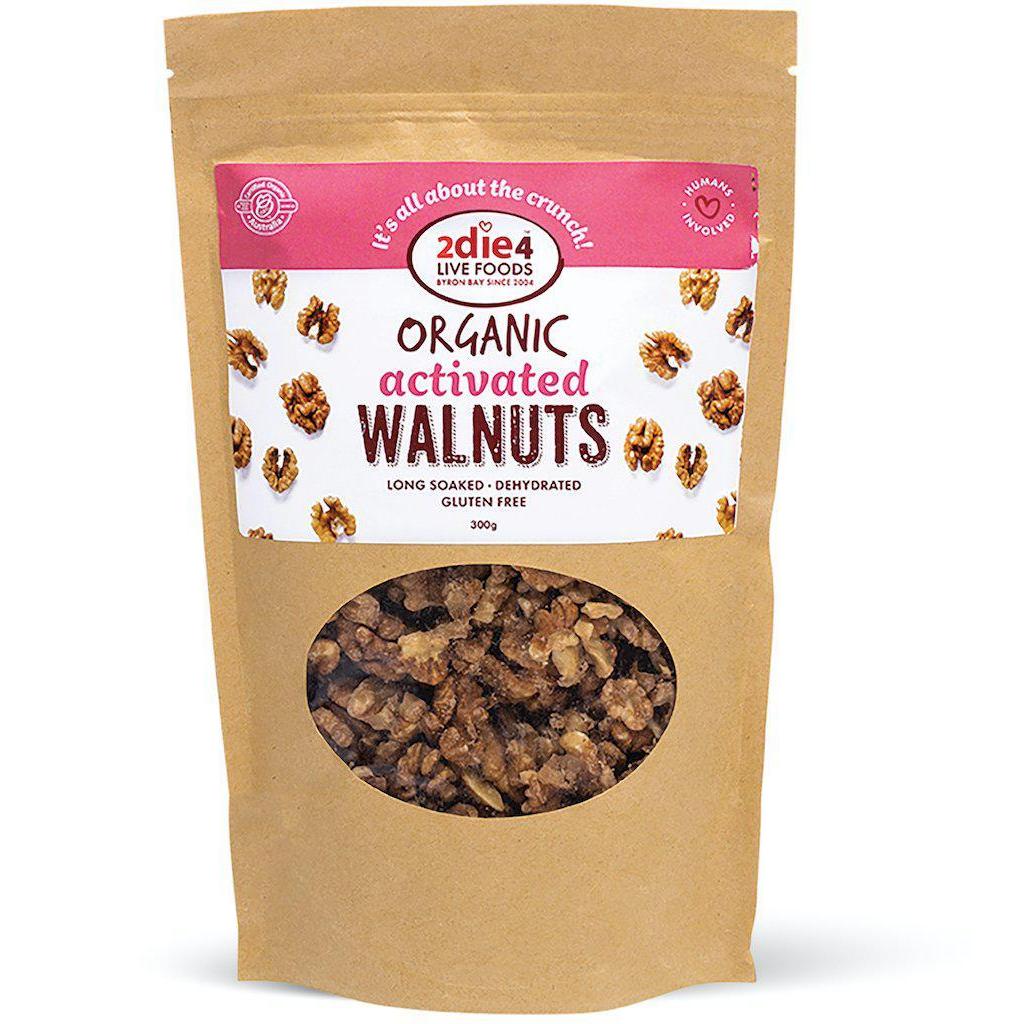 2die4 Live Foods Activated Walnuts 1Kg