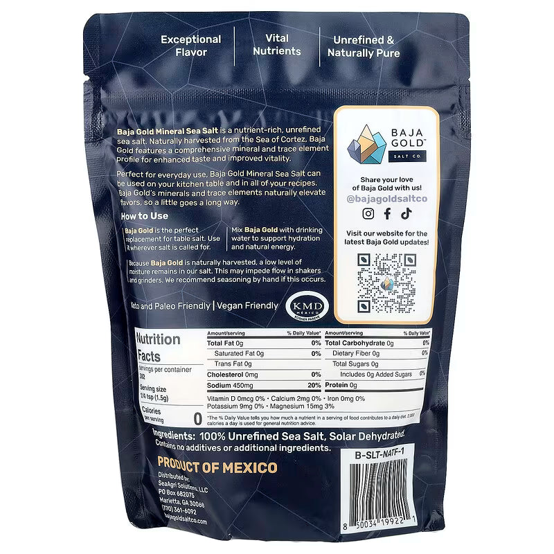 Baja Gold Mineral Salt Grain 454g