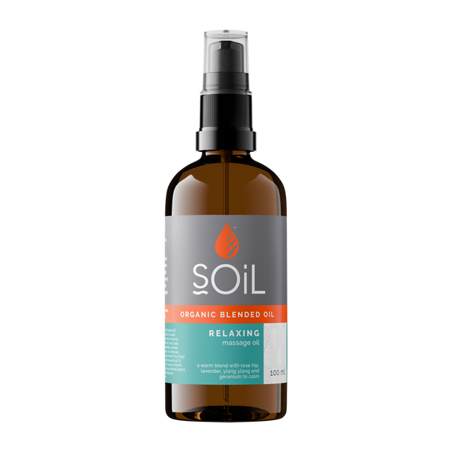 SOiL Organic Relaxing Massage Oil 100ml