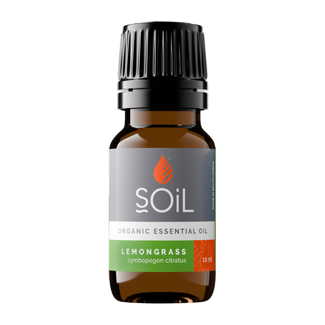 SOiL Organic Lemongrass Essential Oil 10ml