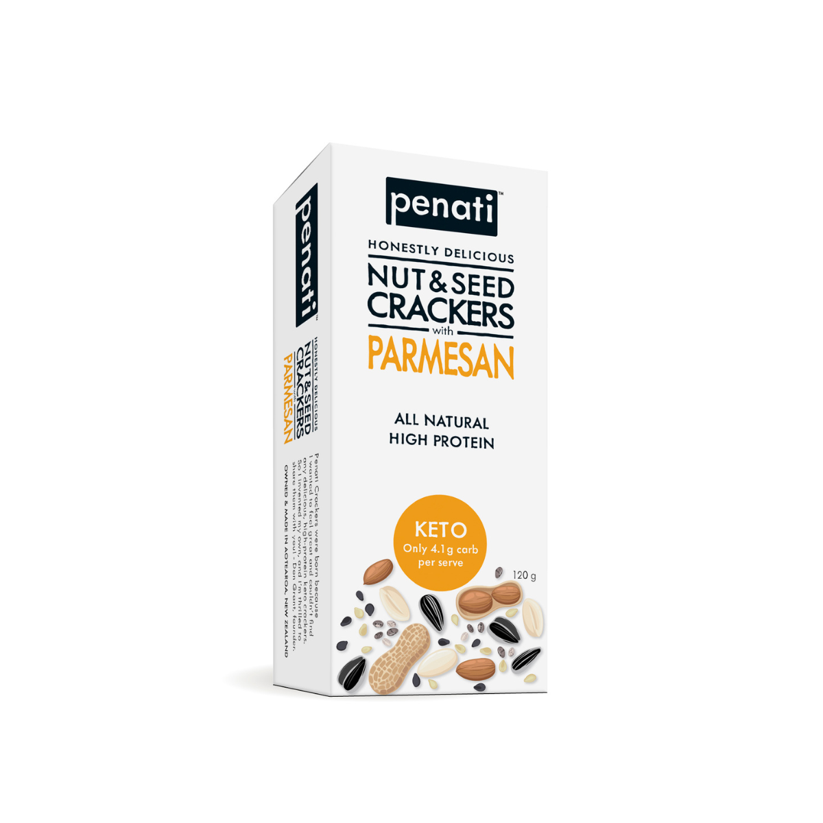 Penati Nut & Seed Crackers with Parmesan 120g