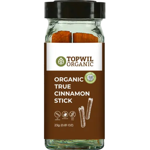 Topwil Organic True Cinnamon Stick 23g