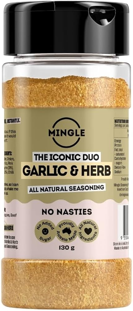 Mingle Garlic & Herb Seasoning 130g