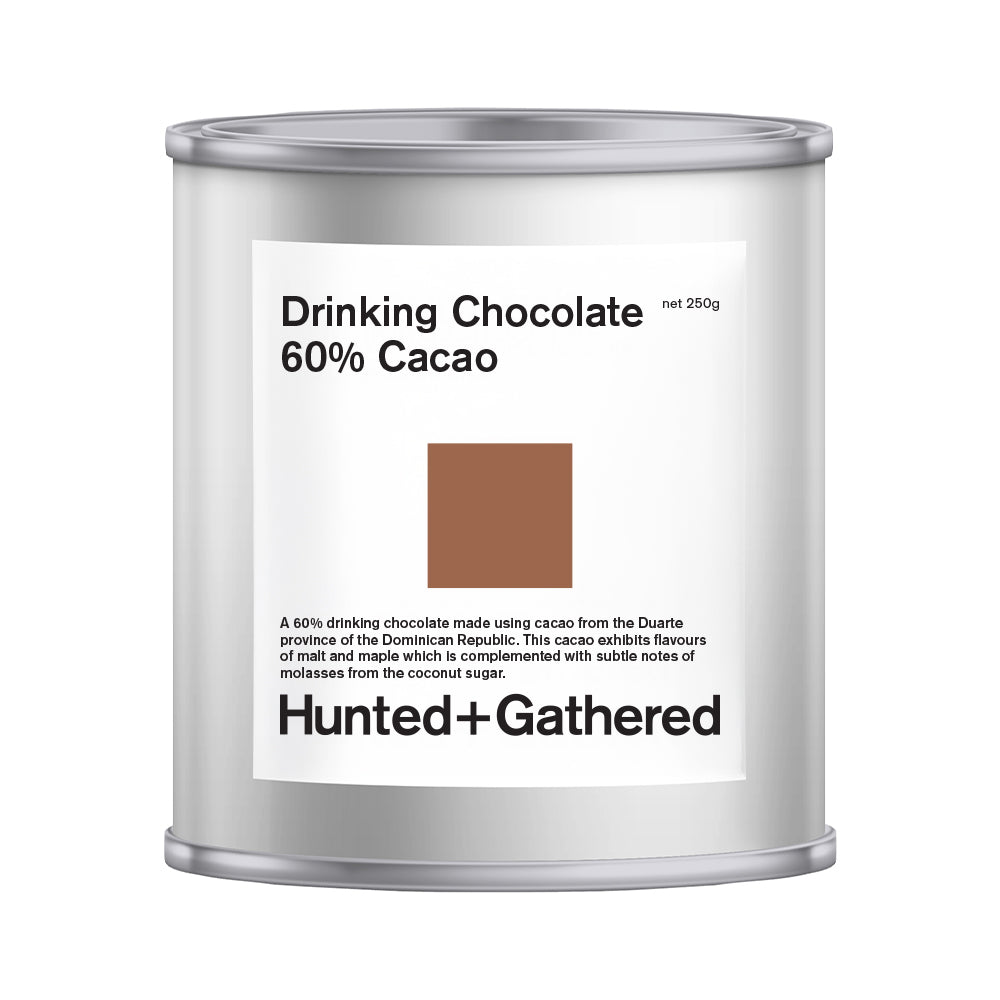 Hunted+Gathered Drinking Chocolate 60% Cacao 250g