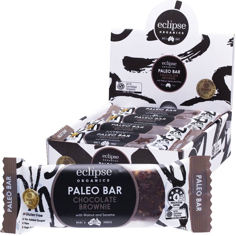Eclipse Organics Paleo Bar – Chocolate Brownie 45g