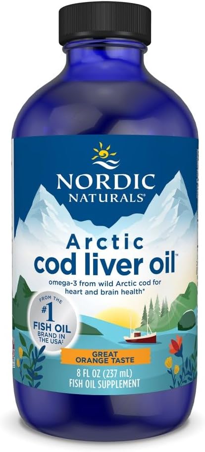 Nordic Naturals Arctic Cod Liver Oil Orange 237ml