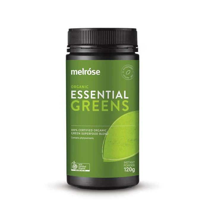 Melrose Organic Essential Greens Powder 120g