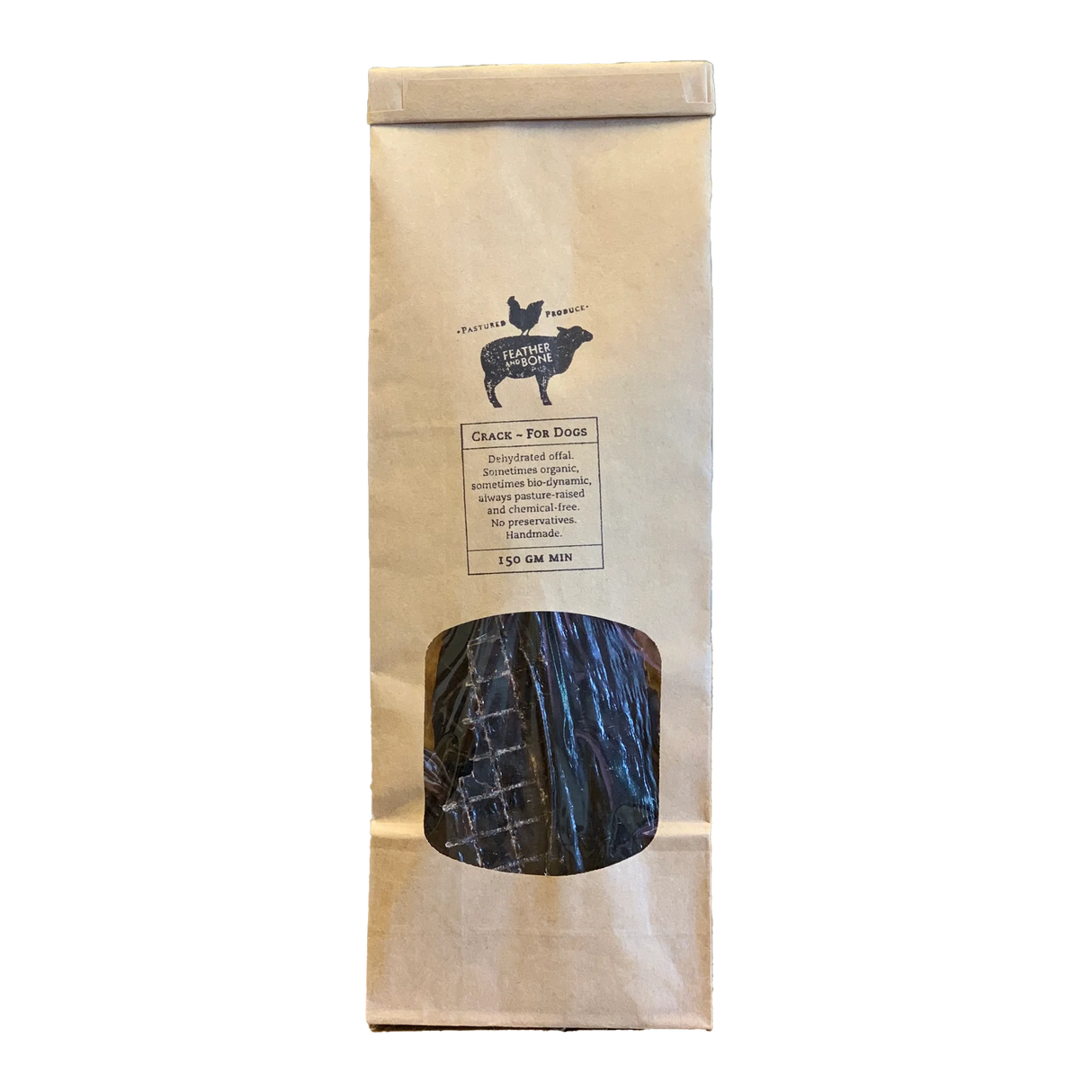 Feather & Bone Crack For Dogs 140g