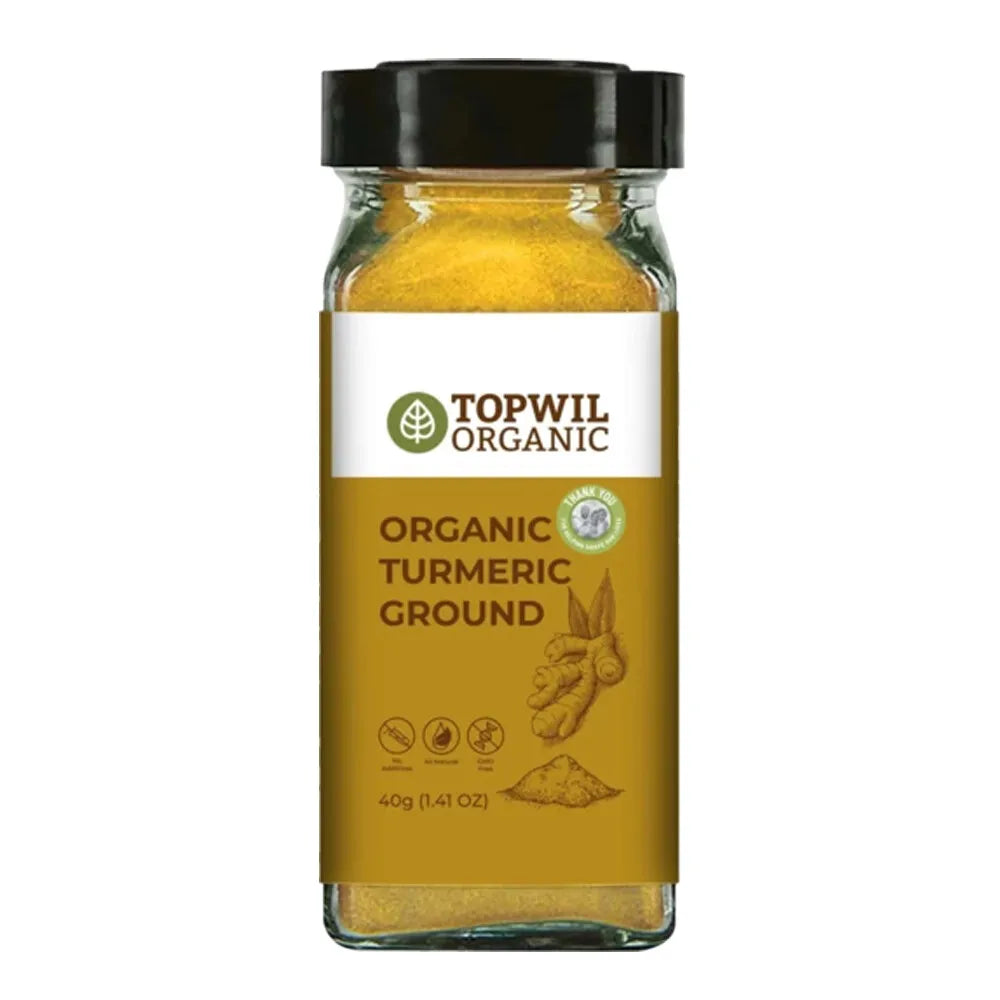 Topwil Org Turmeric 40g product pack