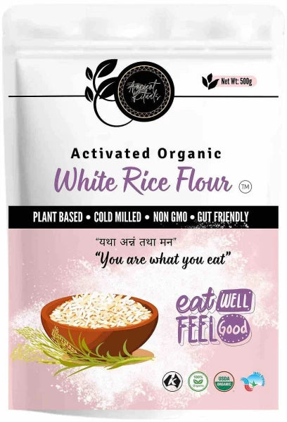 Ancient Rituals Activated Organic White Rice Flour 500g