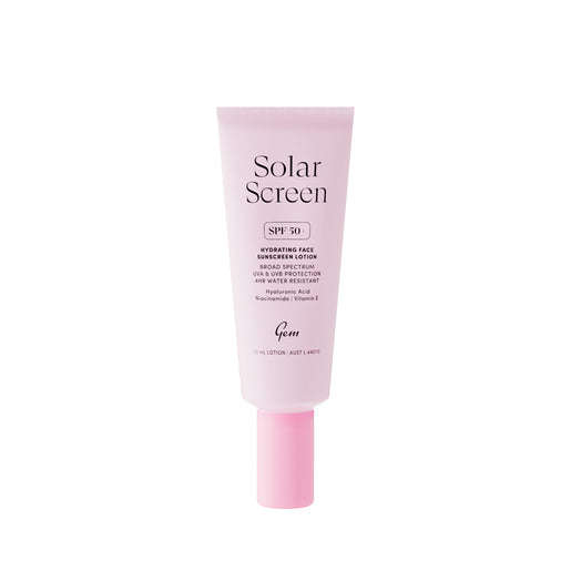 Gem Solar Screen SPF 50+ Hydrating Face Sunscreen Lotion 50mL
