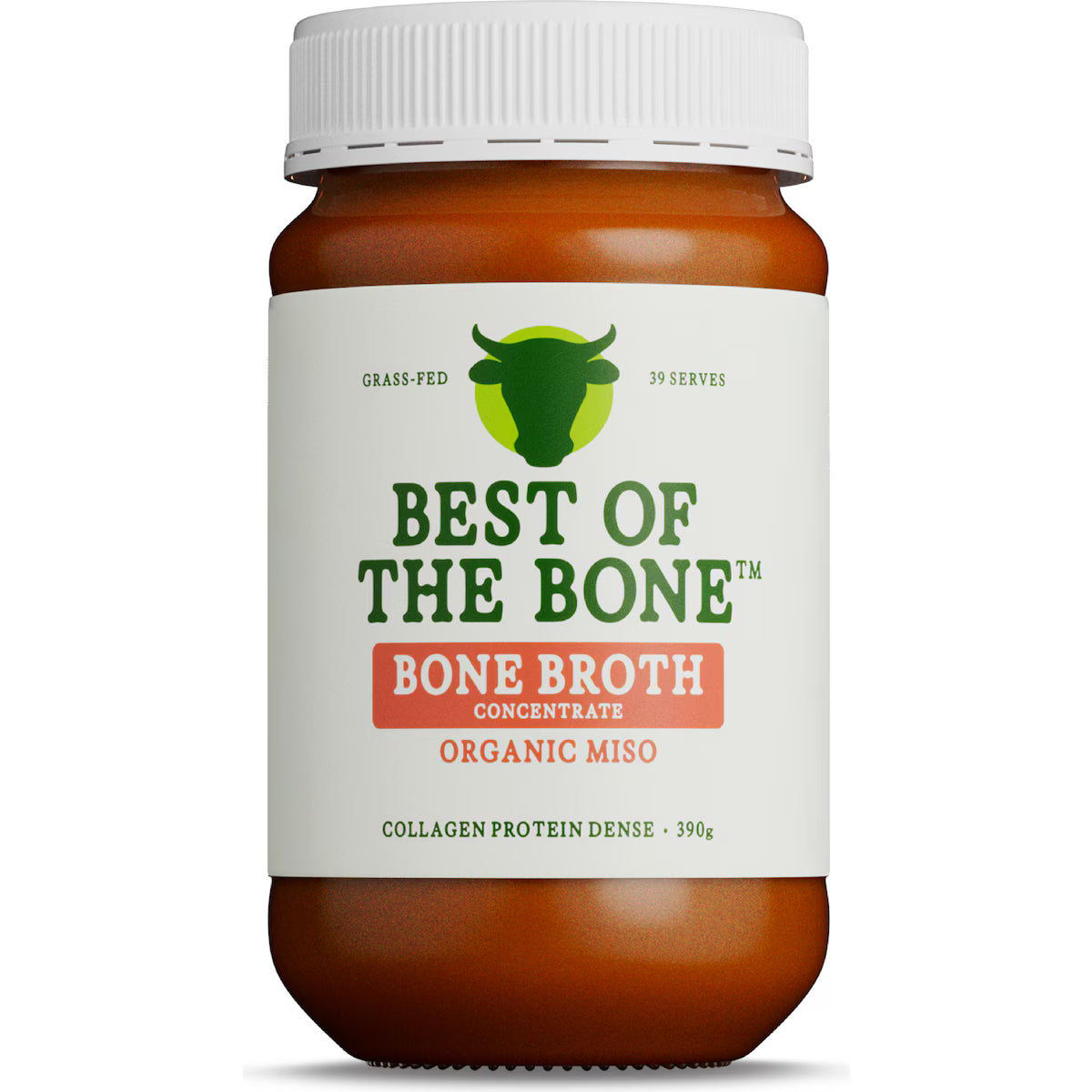Best Of The Bone Broth Concentrate Organic Miso 390g