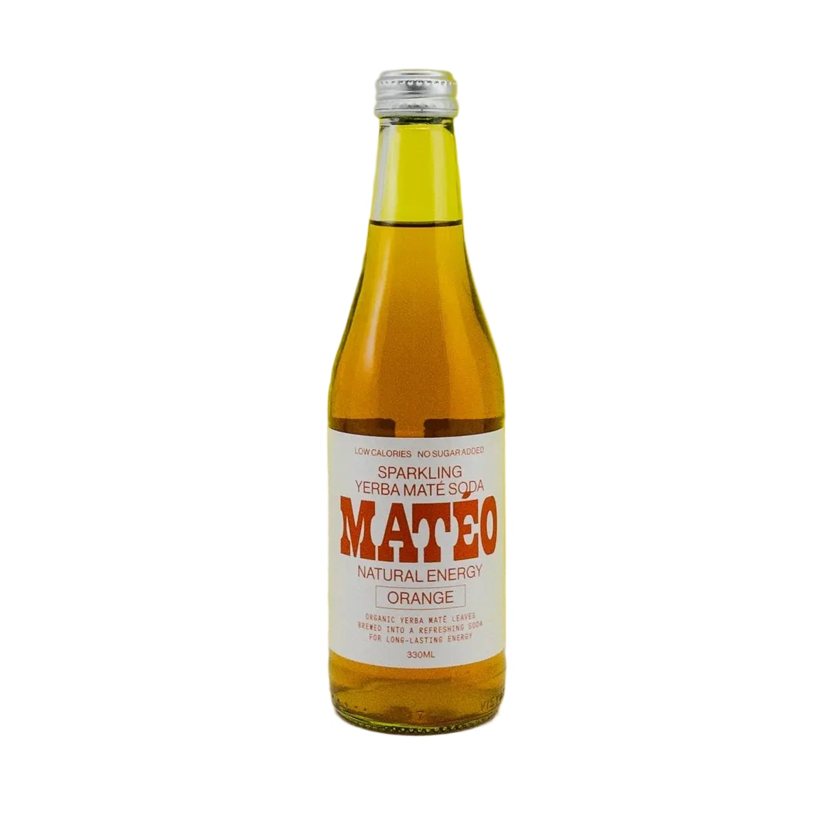 Mateo Yerba Mate Soda Orange 330ml