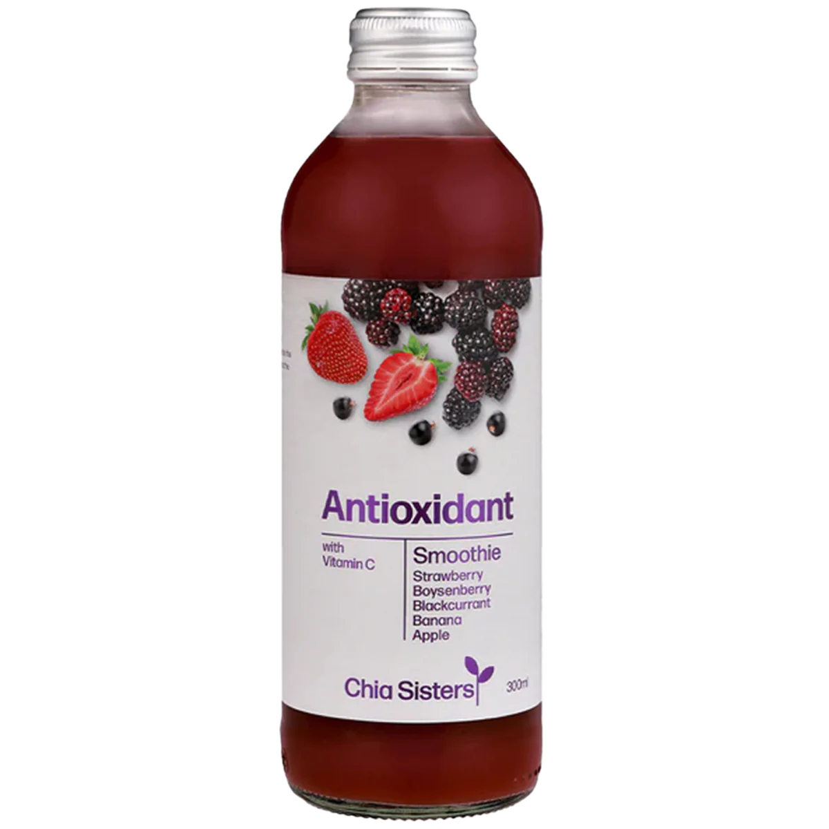 Chia Sisters Antioxidant Berry Smoothie 300ml