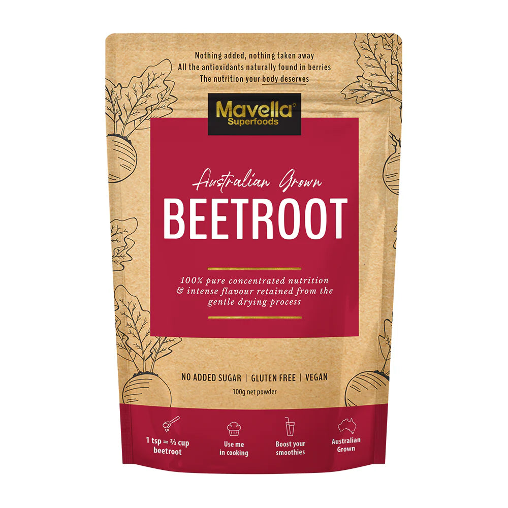 Mavella Superfoods Australian Grown Beetroot powder 100g