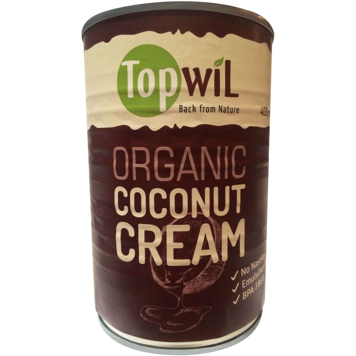 Topwil Thick Coconut Cream 400ml
