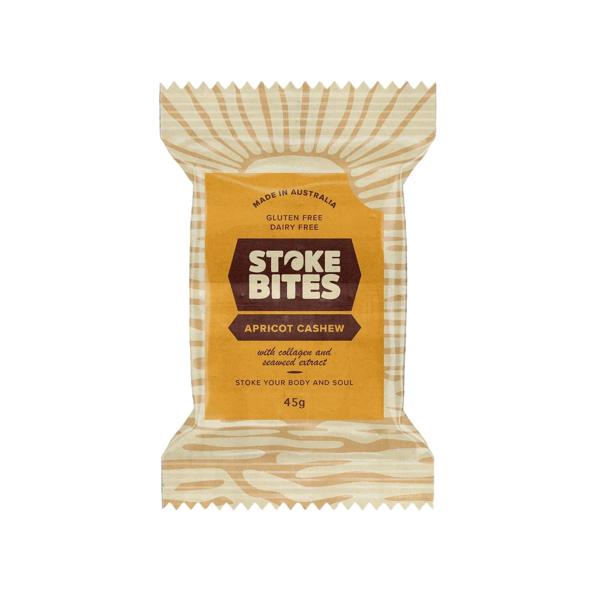 Stoke Bites Apricot Cashew 45g