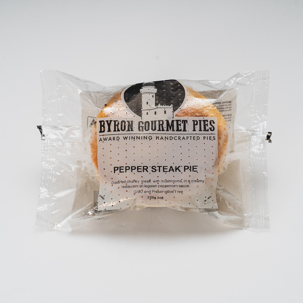 Byron Pepper Gluten Free Steak Pie 220g