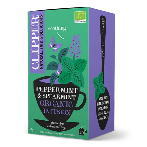 Clipper Tea Peppermint & Spearmint Organic Infusion 20tb