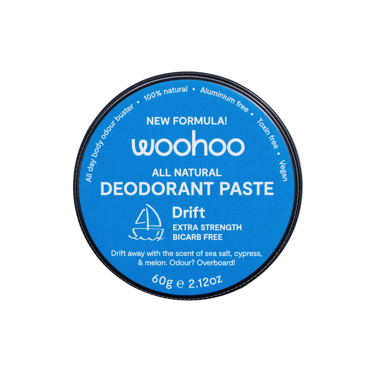 Woohoo Drift Deodorant Paste 60g
