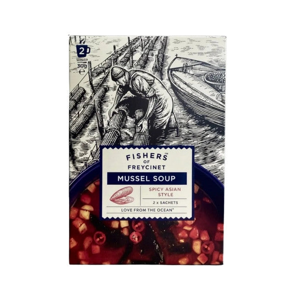 Freycinet Mussel Soup Spicy Asian Style 30g