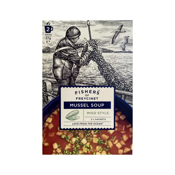 Freycinet Mussel Soup Miso Style 37g