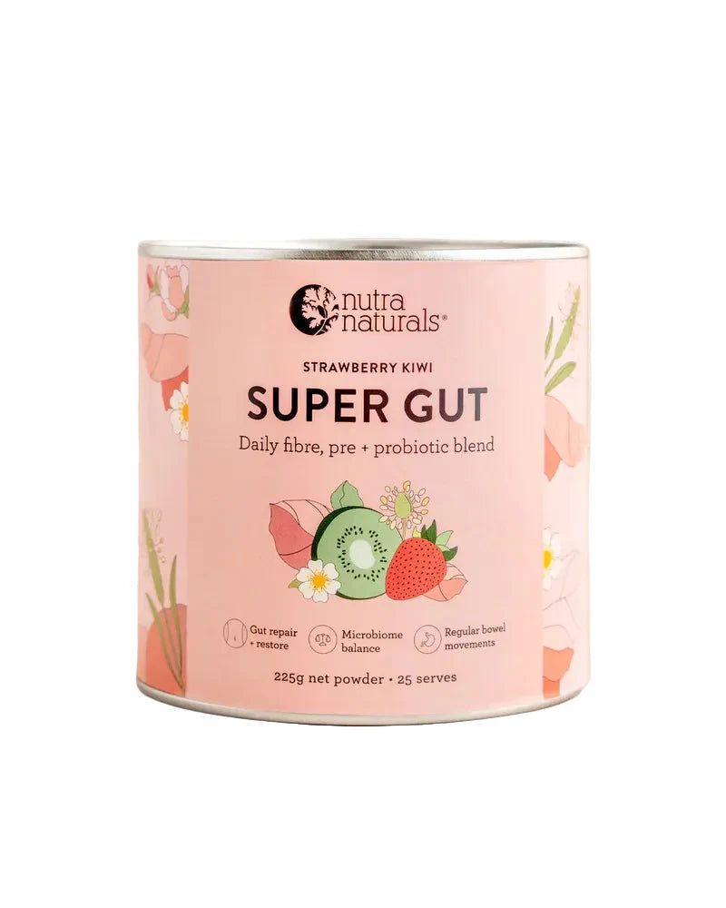 Nutra Naturals Super Gut Strawberry Kiwi 225g