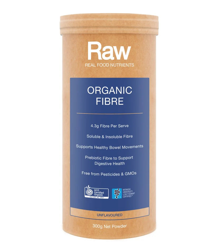 Amazonia Raw Real Food Nutrients Organic Fibre Unflavoured 300g