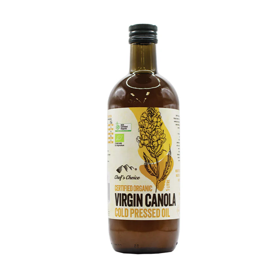 Chef Choice Org Virgin Canola Oil 1L