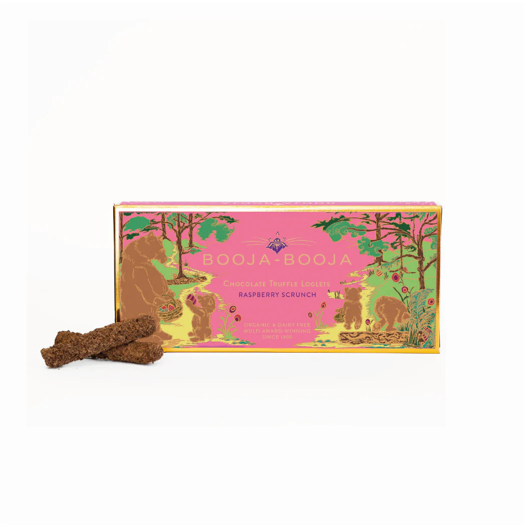 Booja Booja Raspberry Scrunch Easter Truffle Loglets 115g