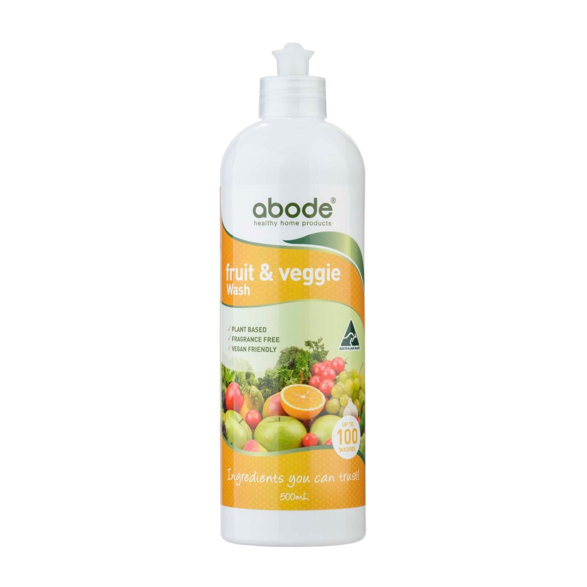 Abode Fruit Veggie Wash 600ml