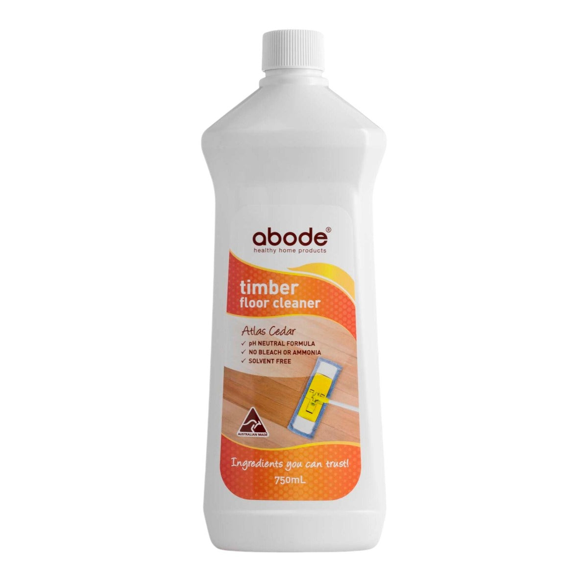 Abode Timber Floor Cleaner Cedar 750ml