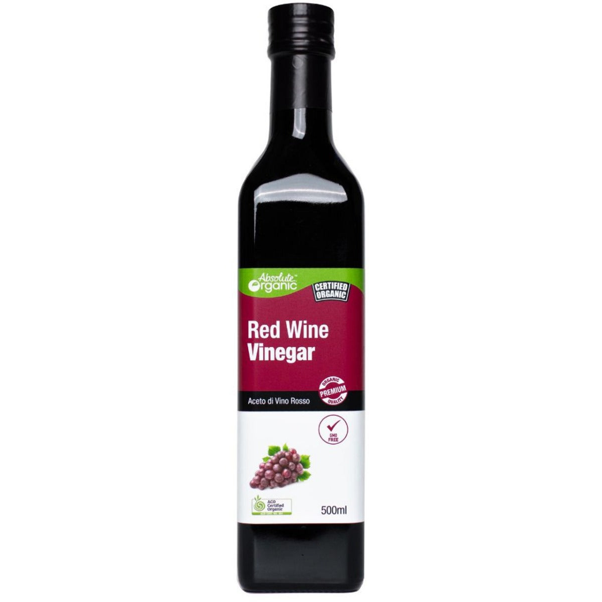 Absolute Organic Red Wine Vinegar 500ml